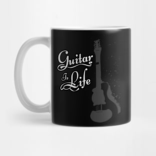 Guitar is life Mug